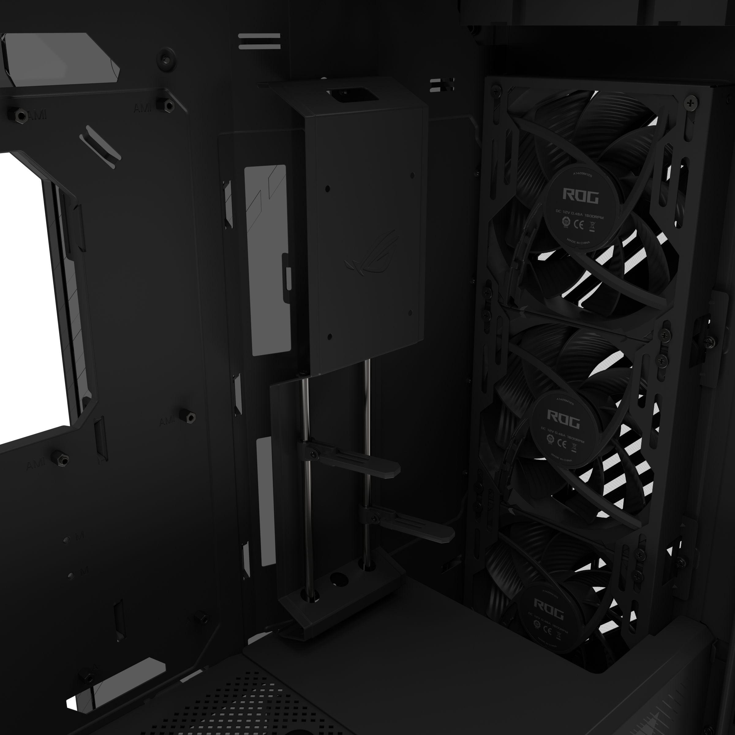Caixa PC ASUS ROG Strix Helios II GX601S (ATX, EATX, micro ATX, Mini-ITX - Midi Tower - Alumínio, Vidro temperado - Preto), miniatura 15