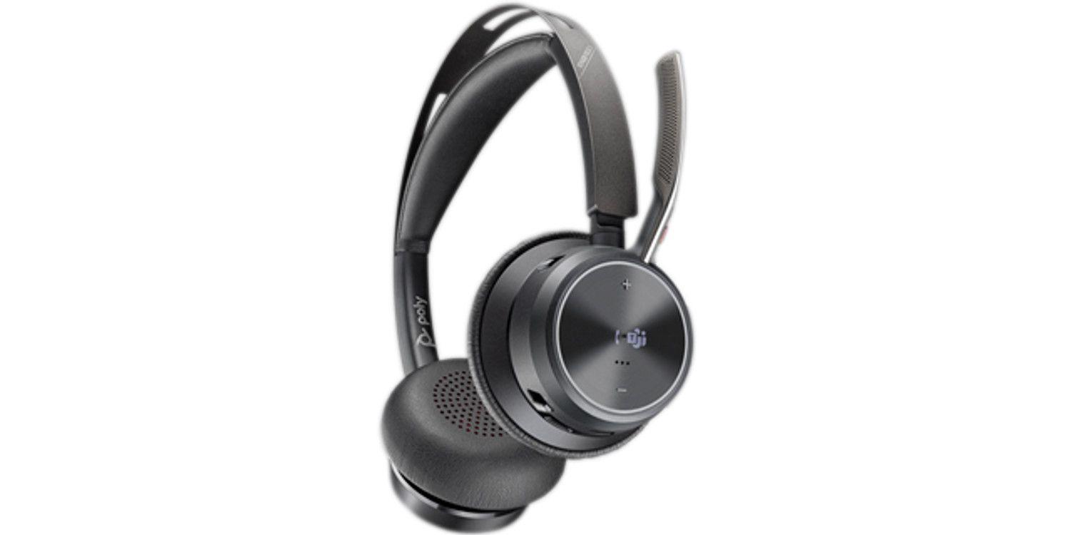 Auscultadores POLY Voyager Focus 2 MS 9T9J6AA (Binaural - Sem fios - Supra-aural - Preto) — miniatura 6