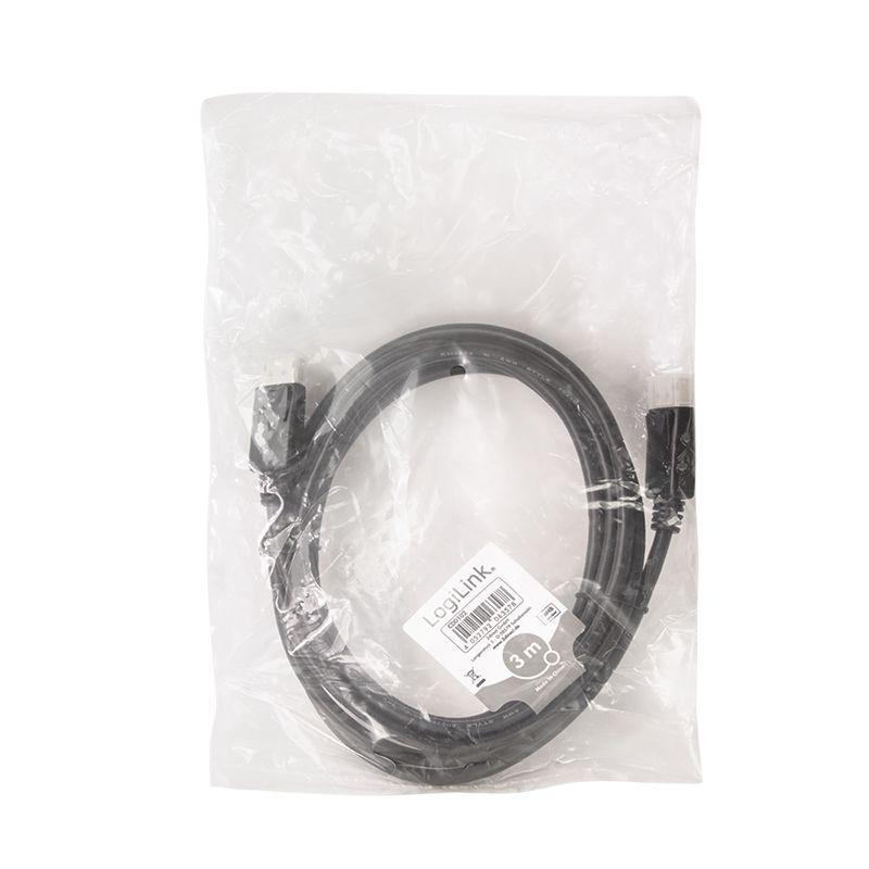 Cabo DisplayPort LOGILINK CD0102 (3 m - Preto) — miniatura 5