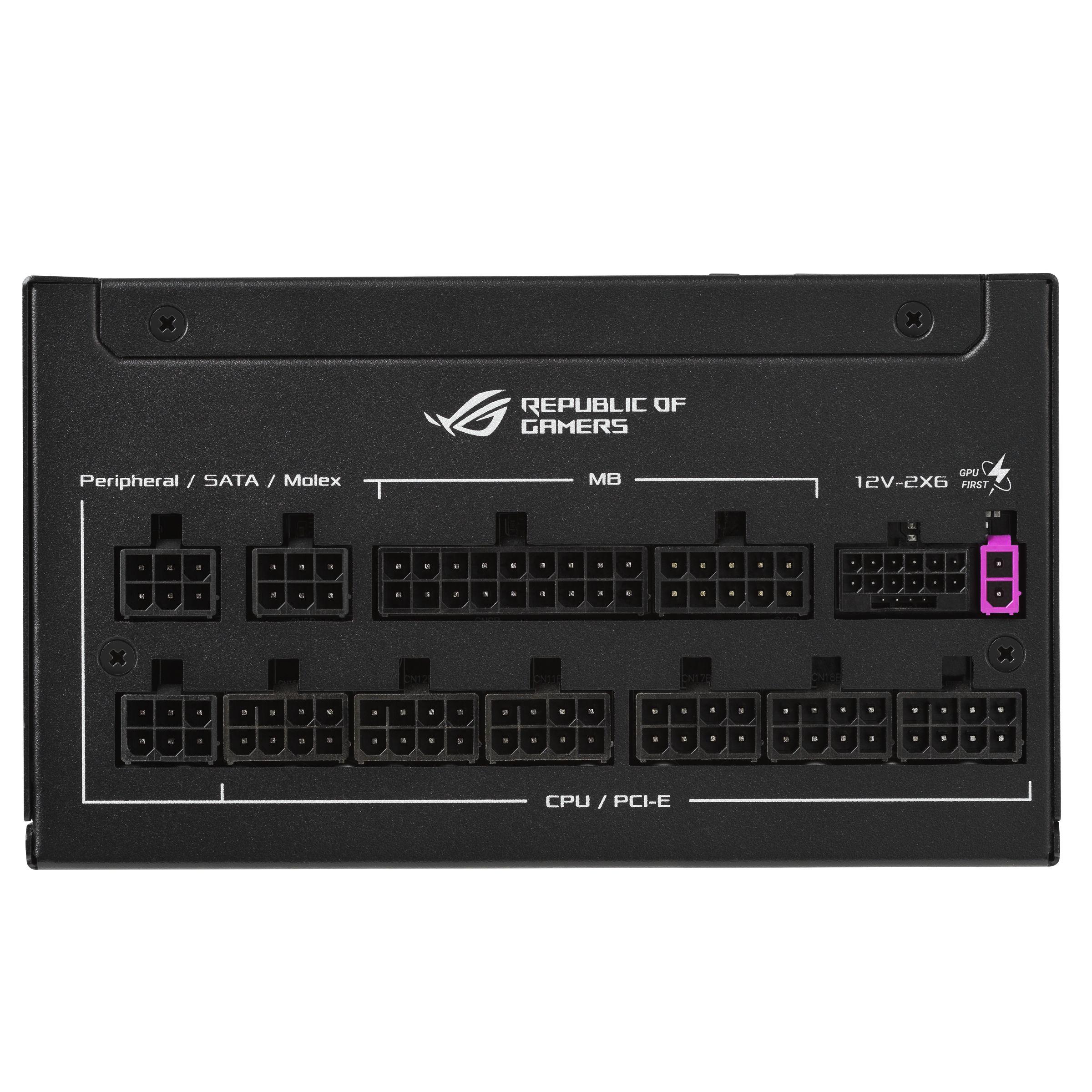 Fonte de Alimentação ASUS ROG Strix 1200W Platinum (ATX - 1200 W - 80 Plus Platinum - Preto), miniatura 10