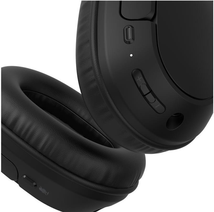 Auscultadores BELKIN SoundForm Surround (Binaural - Sem fios - USB-C - Preto), imagem 1