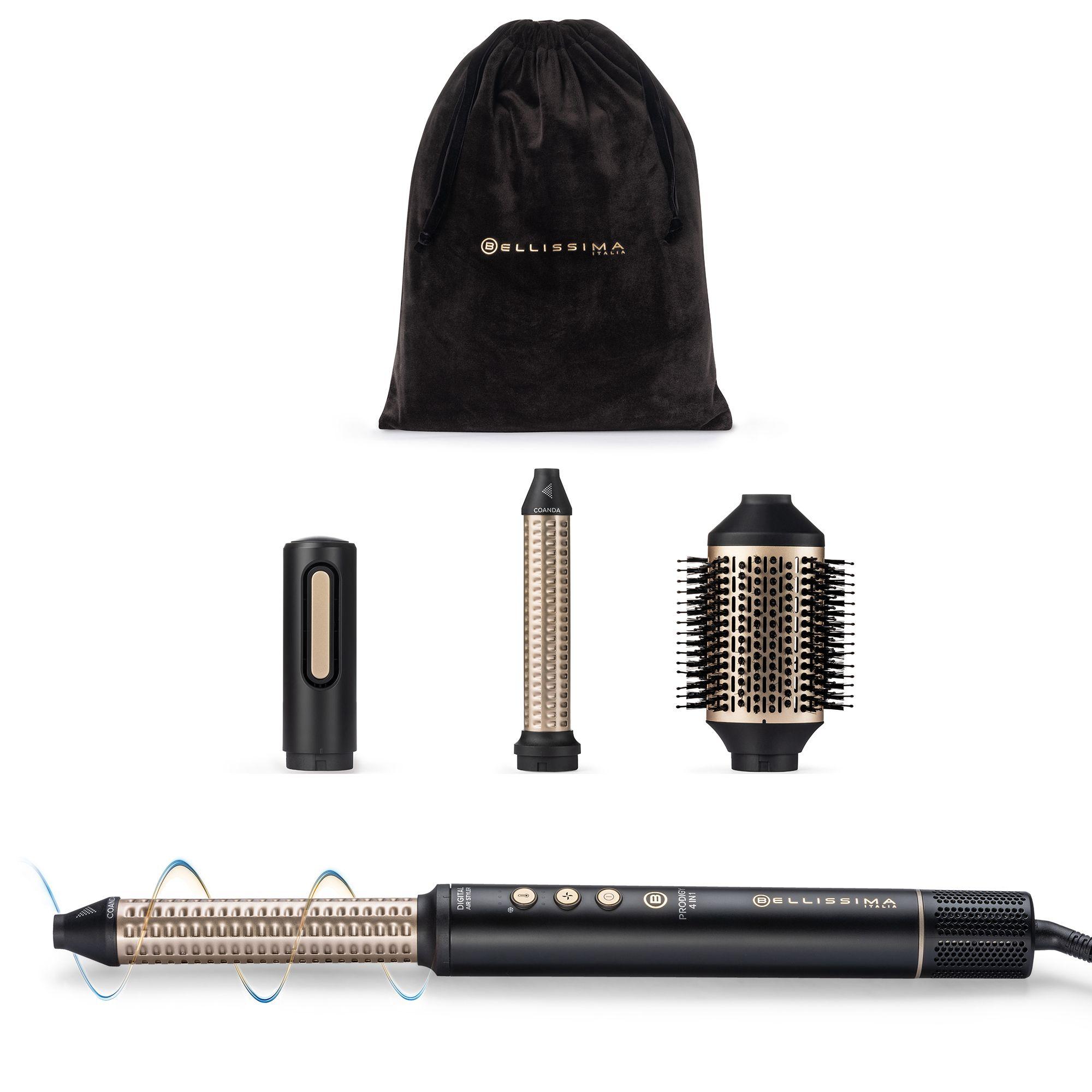 Modelador de Cabelo BELLISSIMA PRODIGI 4EN1 (Preto e Dourado)