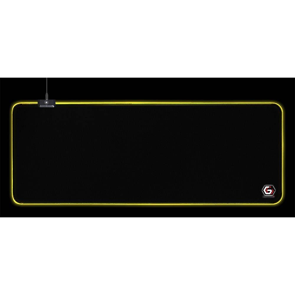 Tapete de Rato Gaming GEMBIRD MP-GAMELED-L (L - Espuma, tecido e borracha - 4 mm - Preto) — miniatura 4
