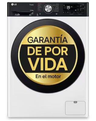 Máquina de Lavar e Secar Roupa LG F4DR7511AGW (11 kg - 6 kg - 1400 RPM - Branco)