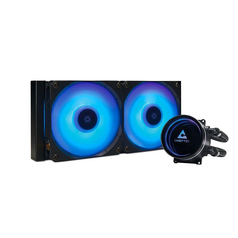 Sistema de Refrigeração Líquida para CPU CHIEFTEC ICEBERG 240 RGB (120 mm)