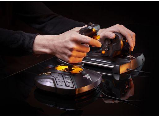 Joystick THRUSTMASTER T.16000M FCS HOTAS (PC - Com fios - Preto e Laranja) — miniatura 5