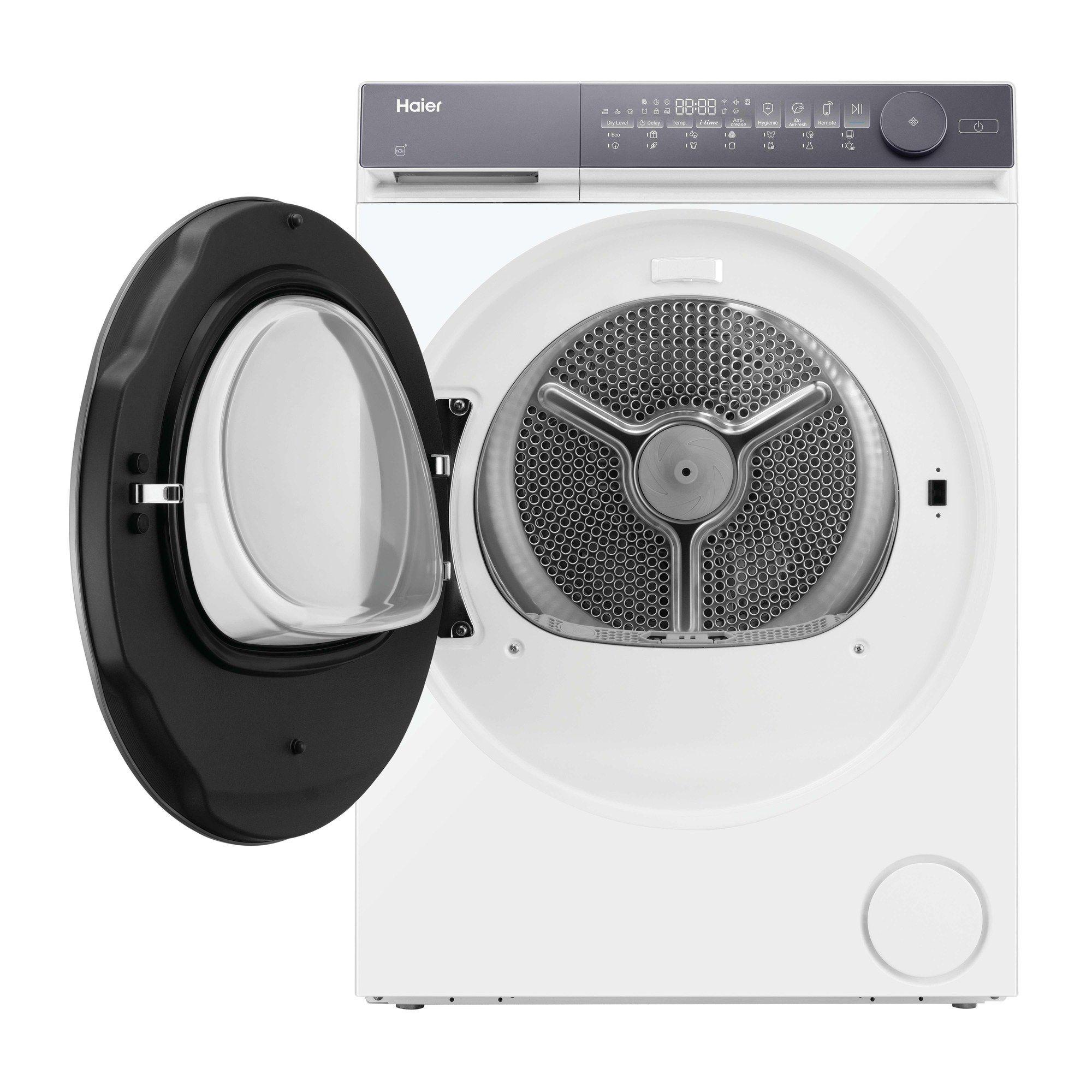Máquina de Secar Roupa Independente HAIER HD100C367AU1S (10 kg - Bomba de calor - Esquerdo - Branco) — miniatura 2