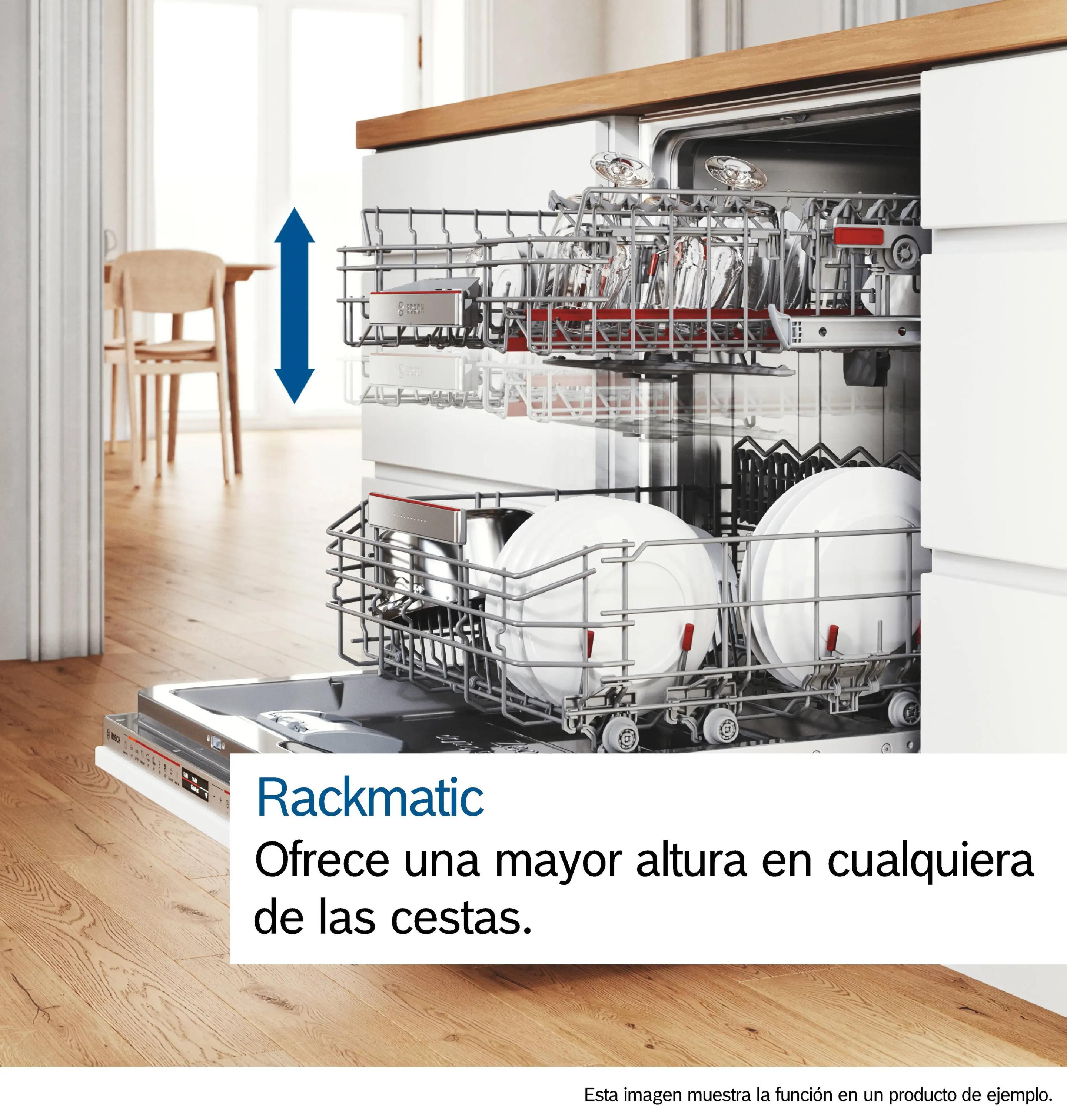 Máquina de Lavar Loiça Independente BOSCH SMS4HVW11E (14 talheres - 85 cm - 60 cm - Branco), miniatura 4