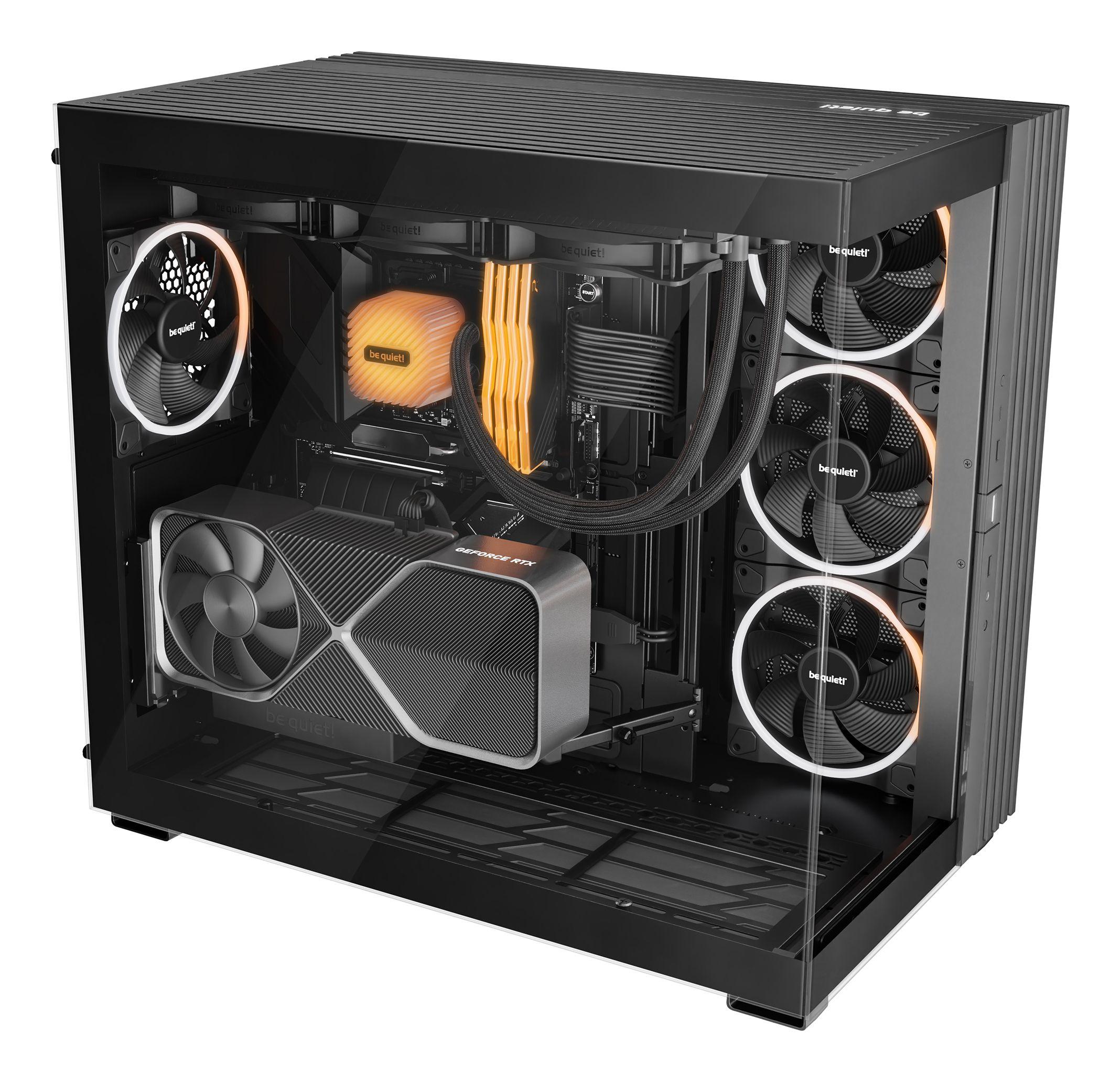 Caixa PC BE QUIET! Light Base 900 DX (ATX, PS2 - Full Tower - 19 cm - Preto) — miniatura 3