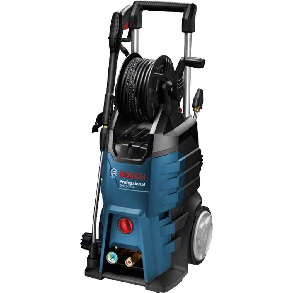 Máquina de Lavar de Alta Pressão BOSCH GHP 5-75 X (26800 mm - Azul e Preto)