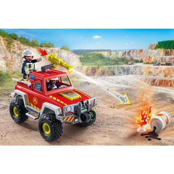 Camião de Bombeiros PLAYMOBIL 71824 (A partir dos 4 anos - Multicor), miniatura 6