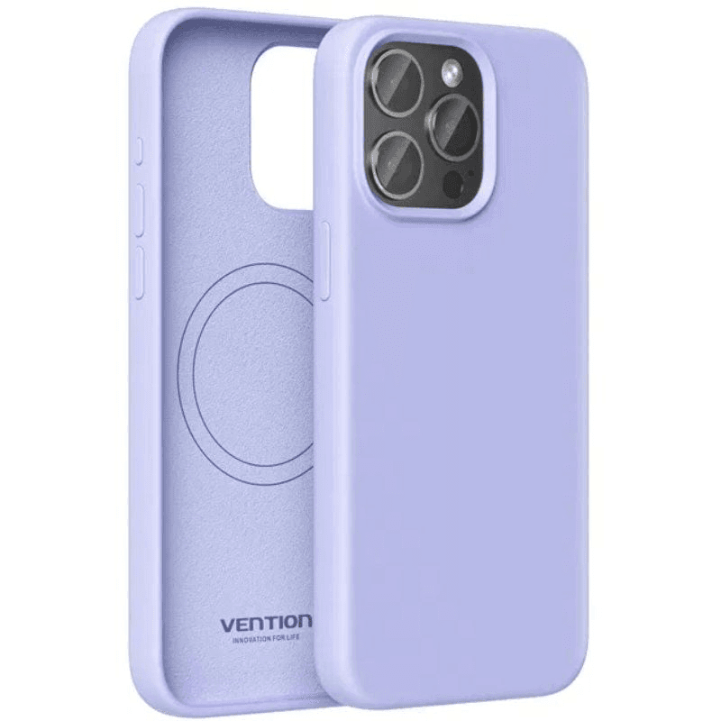 Capa de Silicone VENTION para iPhone 13 mini (iPhone 13 mini - Silicone - Roxo)