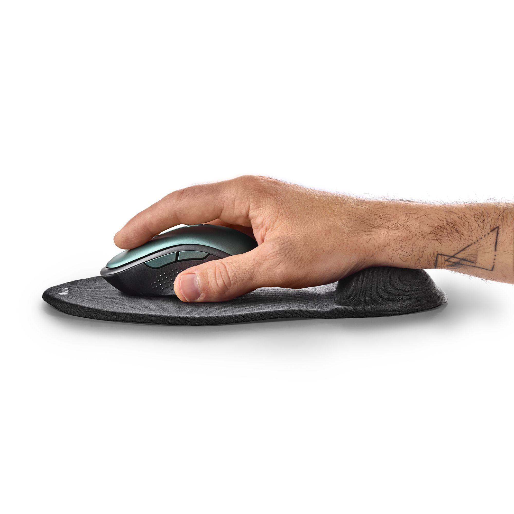 Tapete de Rato Ergonómico NGS KILIM GEL (Tecido, Gel, Borracha - Tecido - 2,5 cm - Preto), miniatura 5