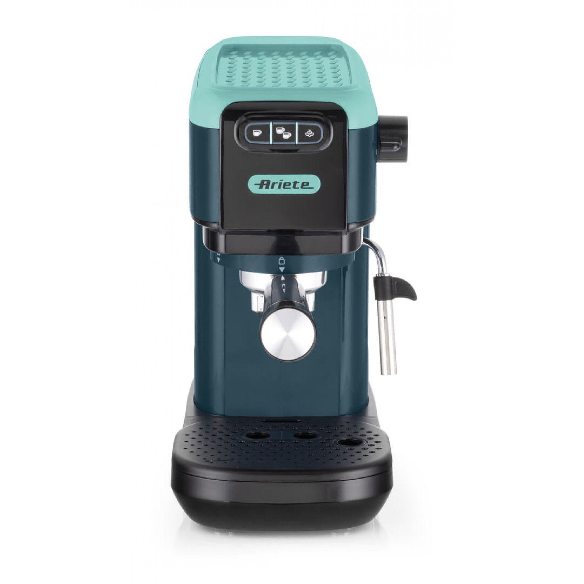Máquina de Café Expresso ARIETE 1399/17 (Café moído, Doses individuais - 1300 W - 15 bar - Verde)
