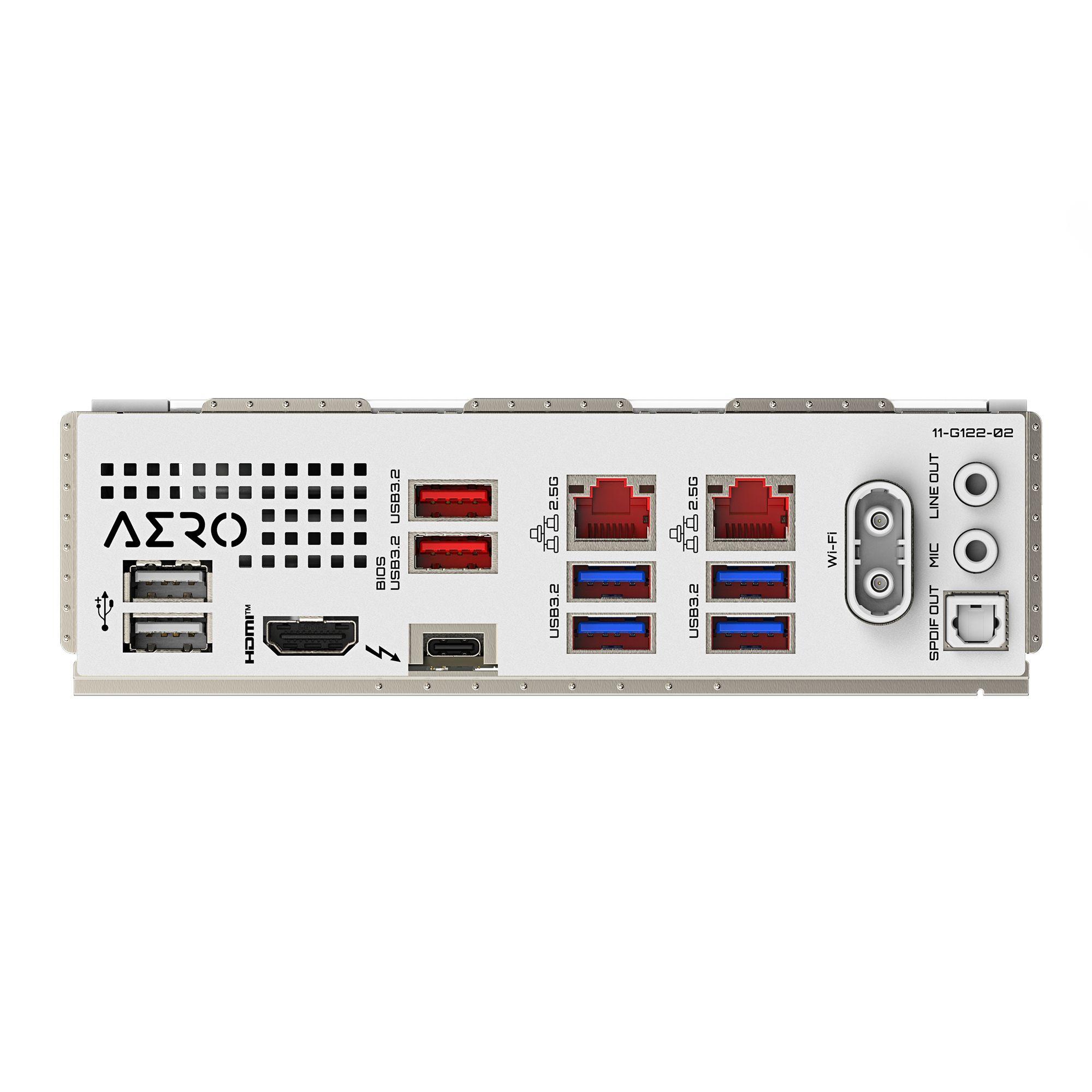 Motherboard GIGABYTE Z890 AERO G (LGA 1851 - Intel Core Ultra - ATX - Branco), miniatura 5