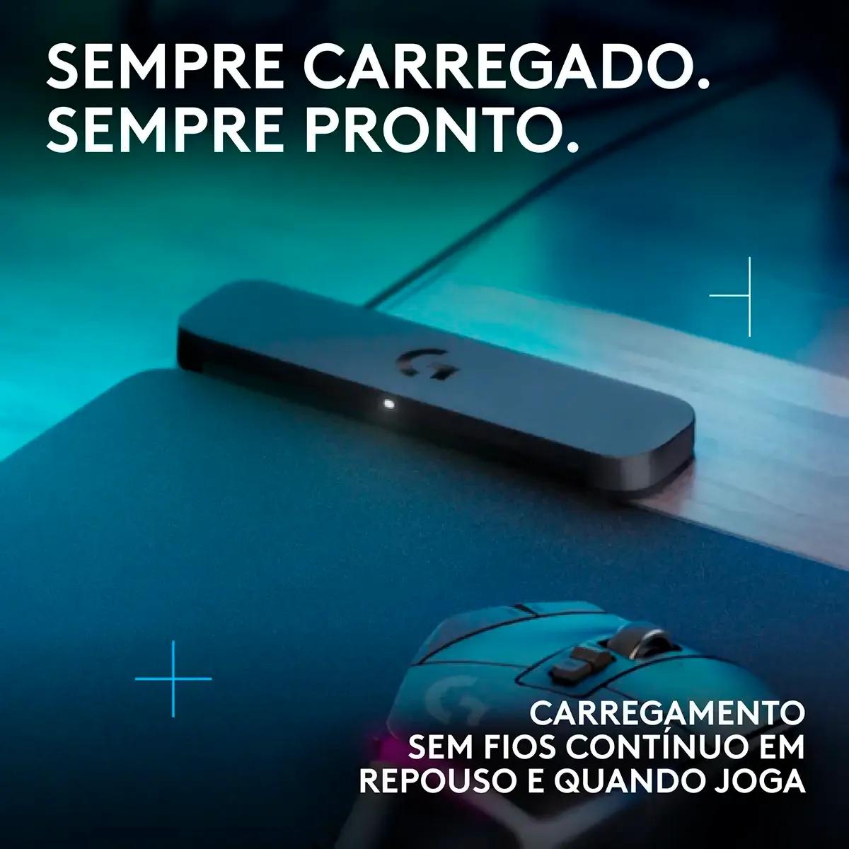Tapete de Rato LOGITECH Powerplay 2 Gaming (USB Type-A - Preto) — miniatura 2