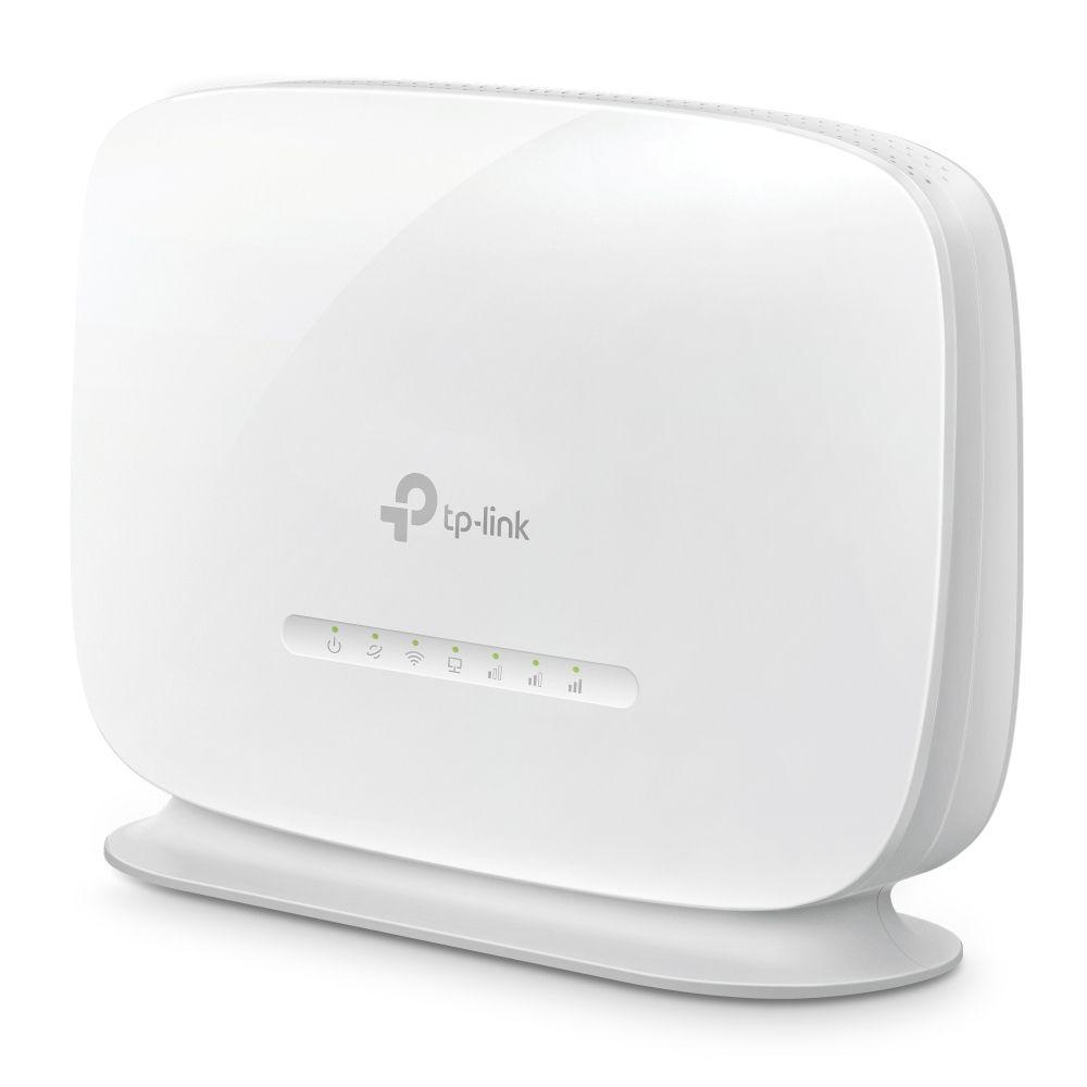 Router 4G TP-LINK TL-MR105 (Wi-Fi 4 - 300 Mbit/s - Banda única - Branco) — miniatura 2