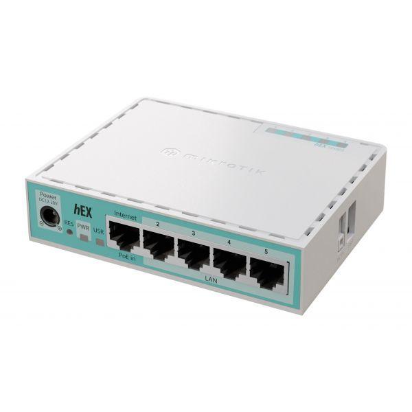 Router MIKROTIK hEX E50UG (Gigabit Ethernet - Branco)