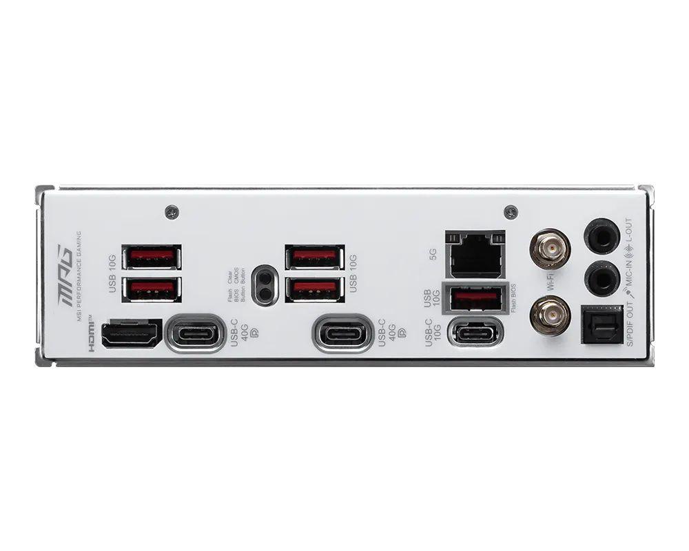 Motherboard MSI MPG X870I EDGE TI EVO WIFI (AM5 - Mini-ITX - Duplo canal - Branco), miniatura 5