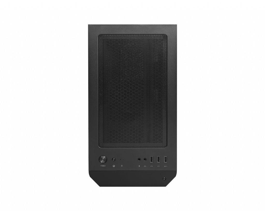 Caixa Micro-ATX MSI MAG Forge M100A (micro ATX, Mini-ITX - Micro Tower - Micro-ATX, Mini-ITX - Preto) — miniatura 4