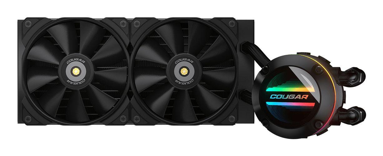 Sistema de Refrigeração Líquida AIO COUGAR Poseidon-GT 240 (120 mm - 2000 RPM - Multi - Preto)