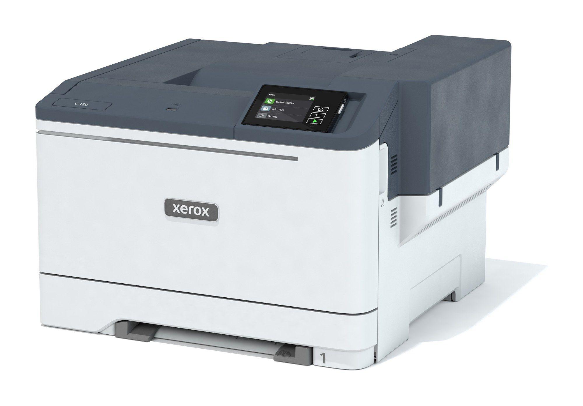 Impressora Laser a Cores XEROX C320V_DNI (A4 - 901 folhas - 10/100/1000Base-T - Branco) — miniatura 3