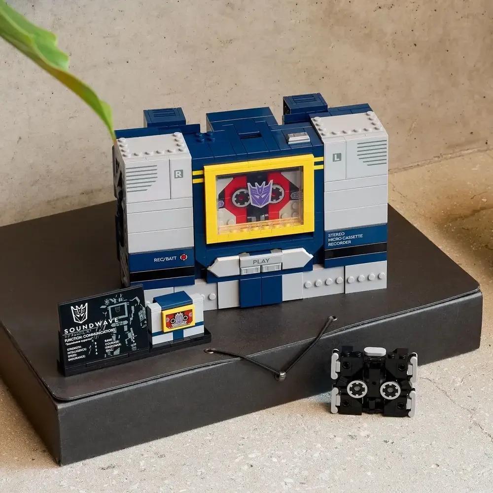 LEGO 10358 Icons Transformers: Soundwave (18+ anos - 1505 peças), miniatura 6