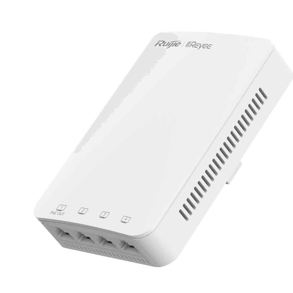 Access Point de Parede REYEE RG-RAP1200(P) (Wi-Fi 5 - Até 1267 Mbps - 2,4 GHz e 5 GHz)