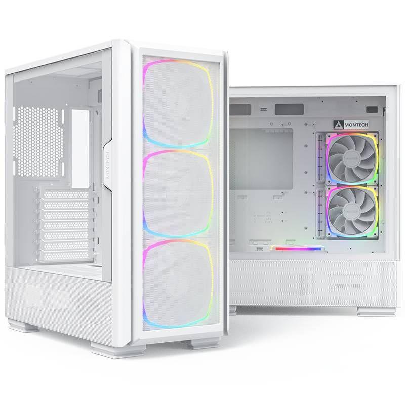 Caixa de Computador ATX MONTECH SKY TWO GX (ATX, SFX, SFX-L - Tower - 16,8 cm - Branco) — miniatura 4