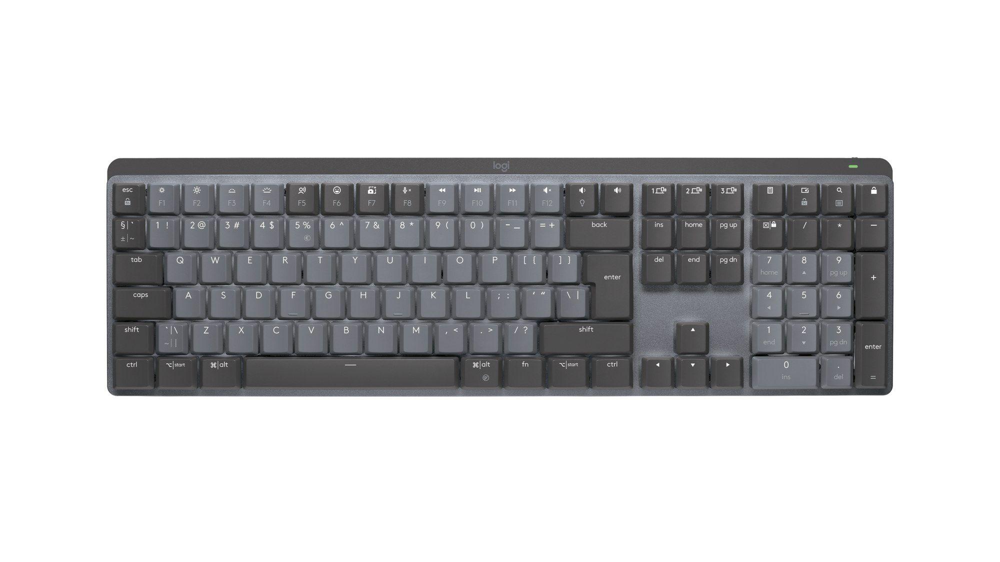 Teclado LOGITECH MX Mechanical (Estados Unidos - Logitech Linear - Tamanho completo - Grafite) — miniatura 6