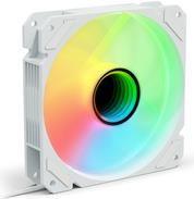 Ventoinha para Caixa de Computador SHARKOON SHARK Mirror RGB PWM (RGB - Branco)