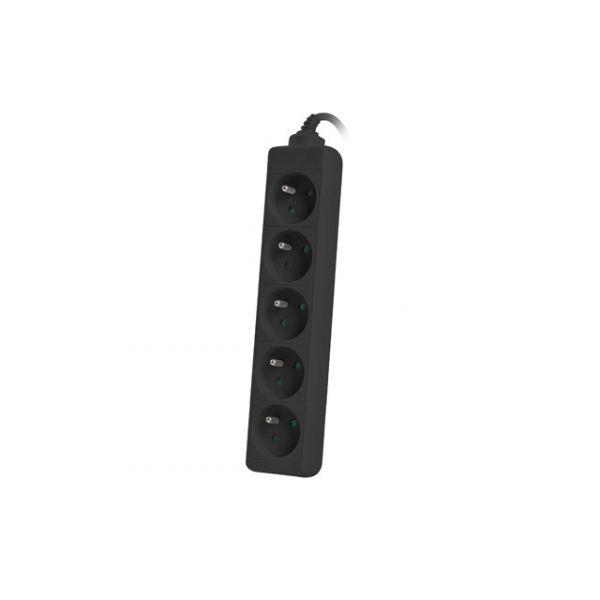 Extensão Elétrica LANBERG PS0-05E-0300-BK (3 m - Preto), miniatura 2