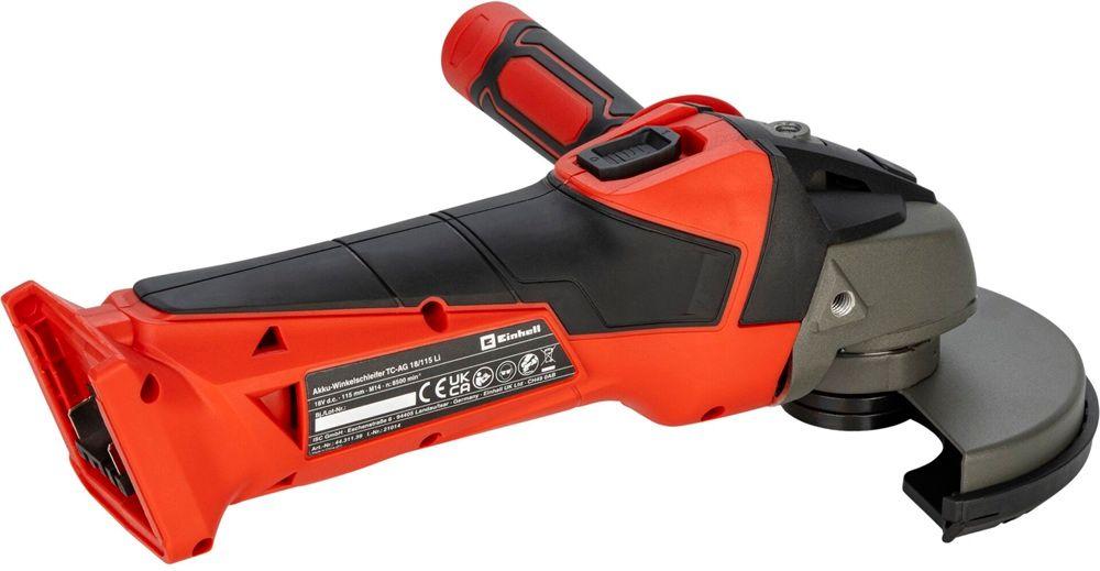 Rebarbadora Angular EINHELL TC-AG 18/115 Li Kit (Vermelho/Preto), miniatura 5