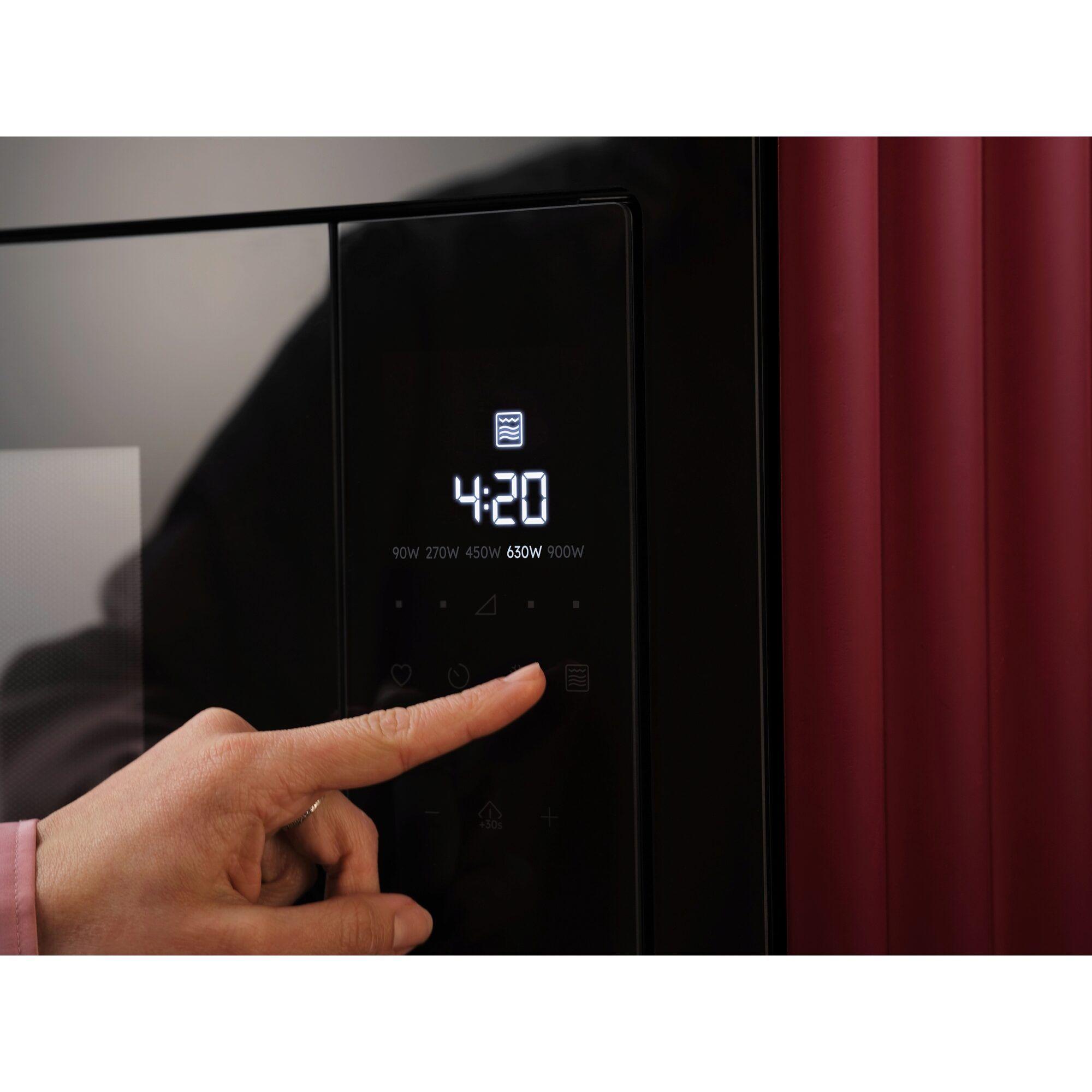 Micro-ondas Encastre AEG TMS5G25IEM (900 W - 1000 W - 25 l - Preto e Inox) — miniatura 2