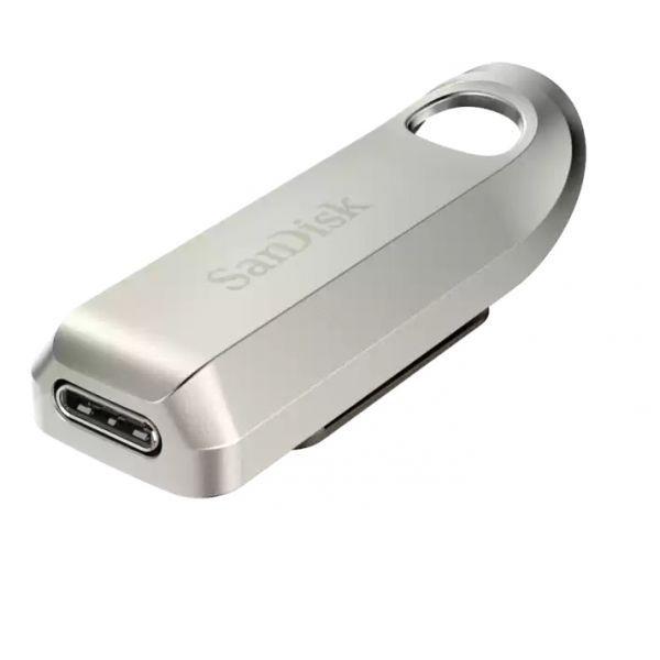 Pen USB SANDISK SDCZ75-256G-G46 (256 GB - Deslizante - USB Tipo-C - Prateado) — miniatura 4