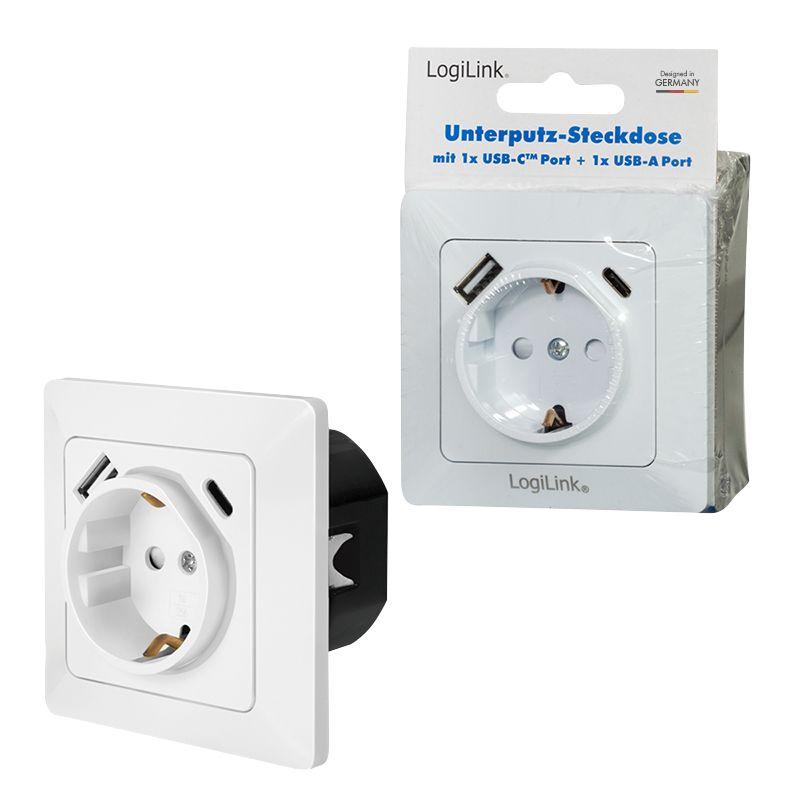 Tomada de Encastrar LOGILINK PA0253 (Branco), miniatura 9