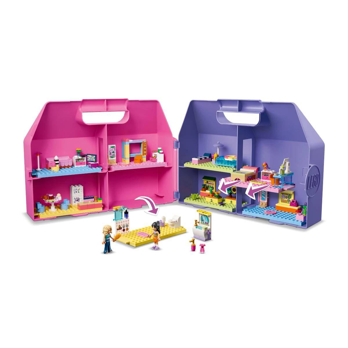 LEGO 42697 Friends Mala com Casa de Bonecas Criativa (6+ anos - 355 peças), miniatura 5