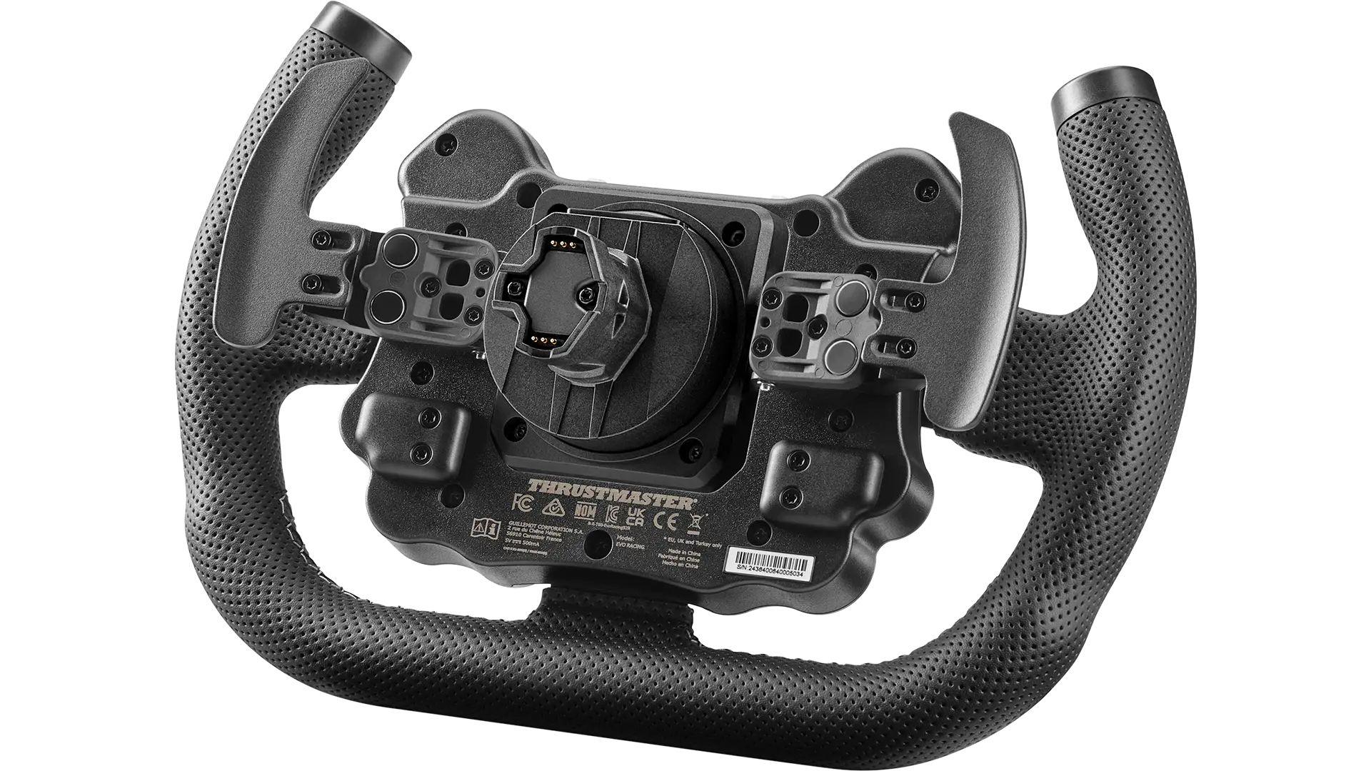 Volante THRUSTMASTER EVO Racing 31U Leather (Com fios - Preto e Amarelo) — miniatura 3