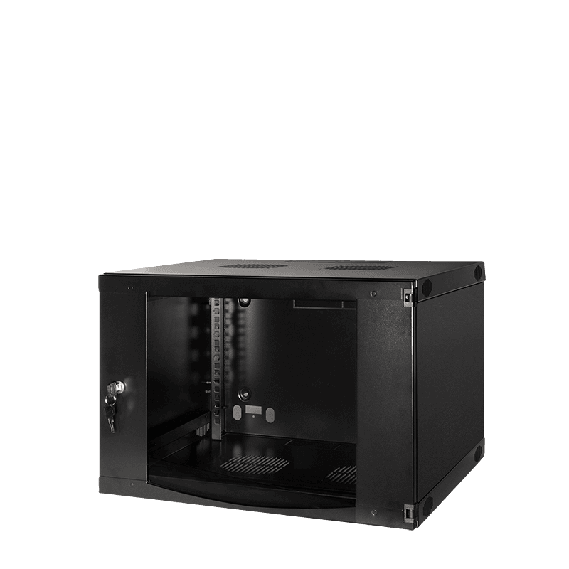 Armário Rack de Parede LOGILINK W06F64B (19" - 6U - Preto) — miniatura 2