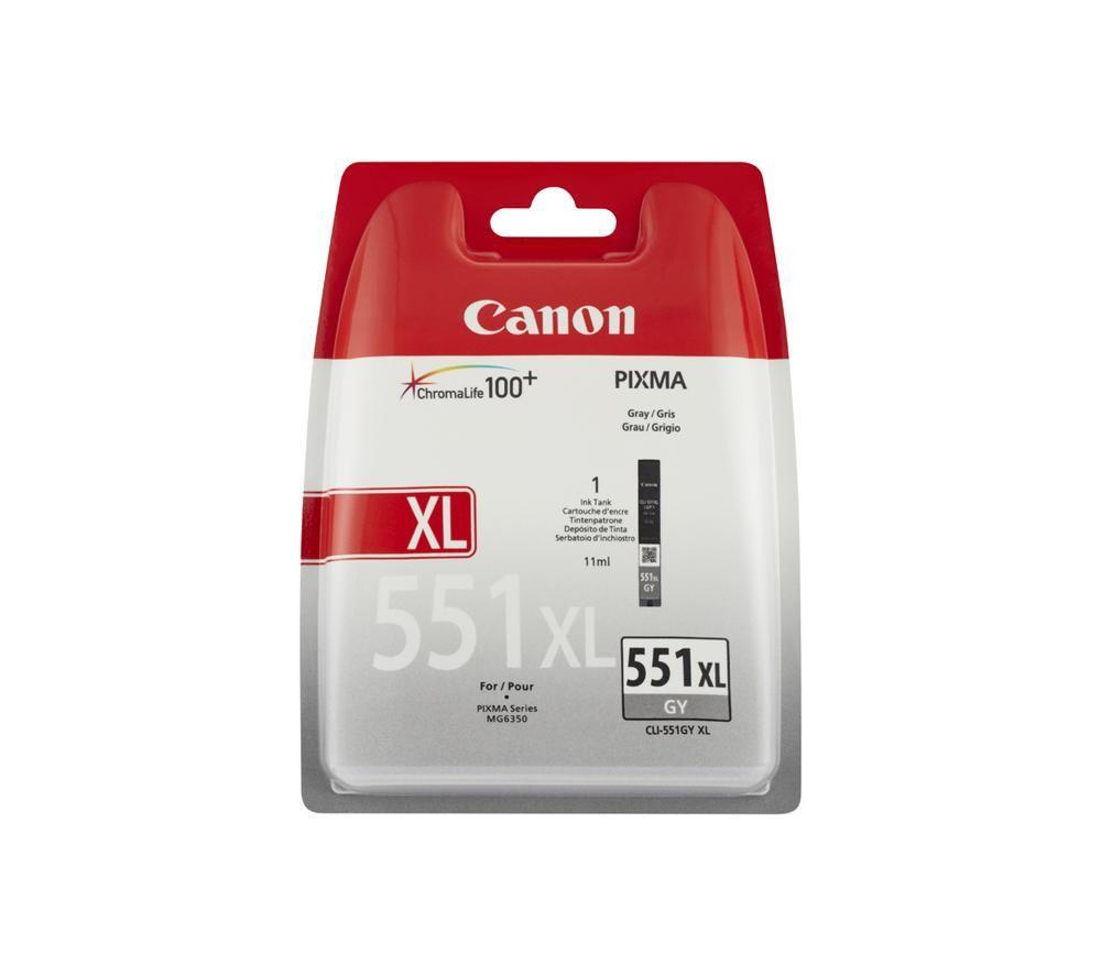 Tinteiro CANON CLI-551XL GY (275 páginas - Cinzento), miniatura 2