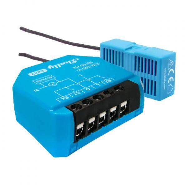 Módulo Interruptor SHELLY 1L Gen3 (Plástico - Ciano) — miniatura 2
