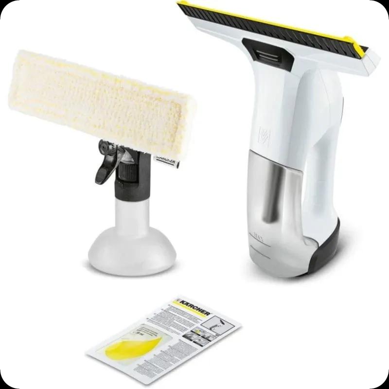 Máquina de Limpar Vidros KÄRCHER WV 6 Plus (Altura 31 cm - Prateado/Branco)