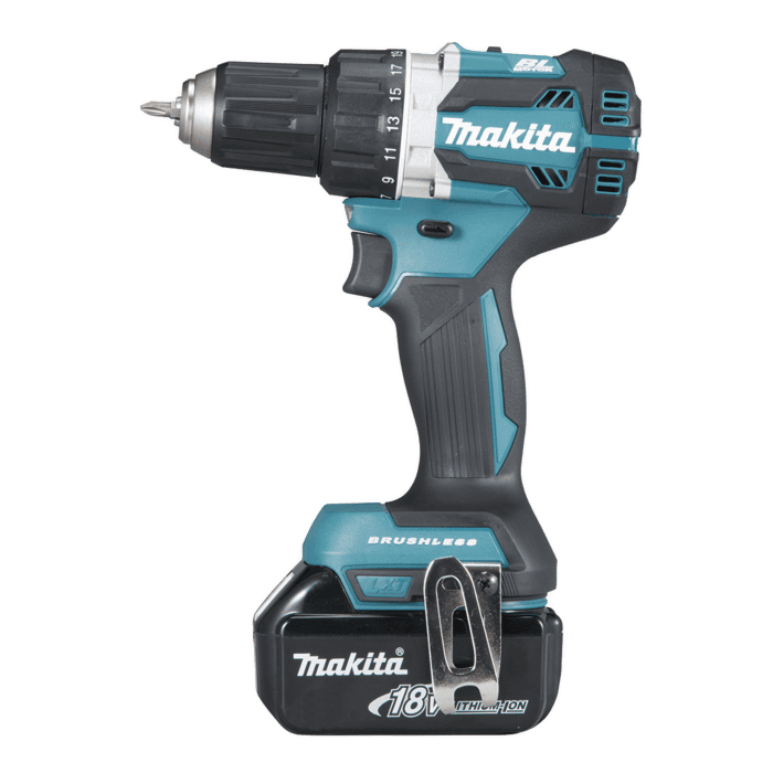 Berbequim Aparafusador a Bateria MAKITA DDF484RTJ (Preto e Azul)
