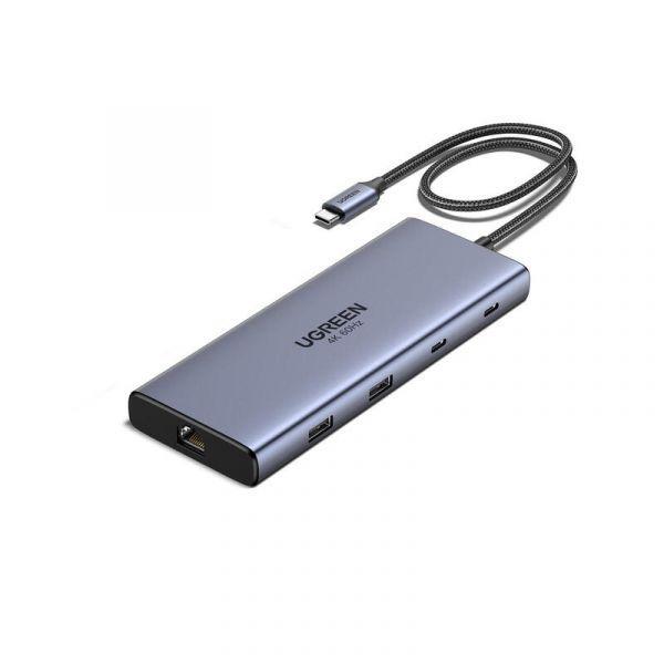 Hub USB-C UGREEN CM639 (SD - Cinzento) — miniatura 2