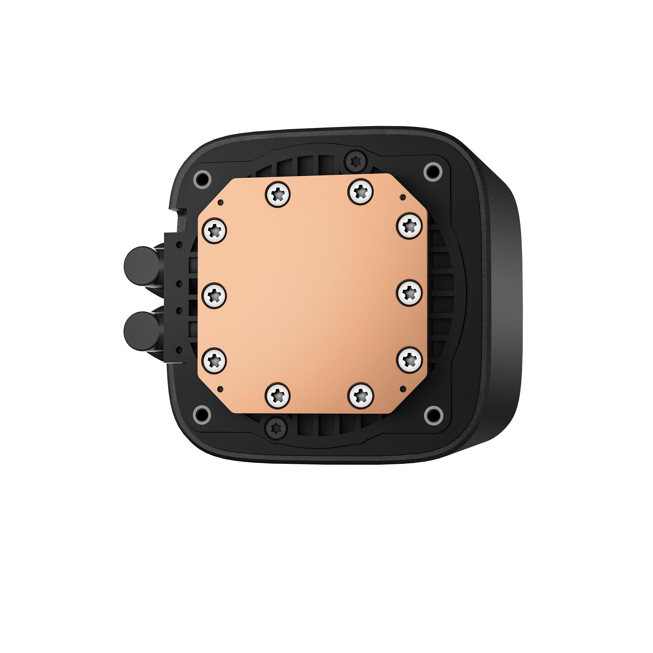 Sistema de Refrigeração Líquida AIO DEEPCOOL LE240 V2 (12 cm - 2100 RPM - 4-pin - Preto) — miniatura 2