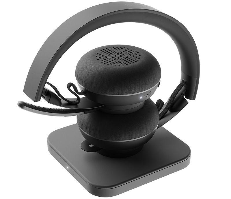 Headset LOGITECH Zone Wireless MS (1,44 Wh - 16 h - Android, iOS - Grafite) — miniatura 5