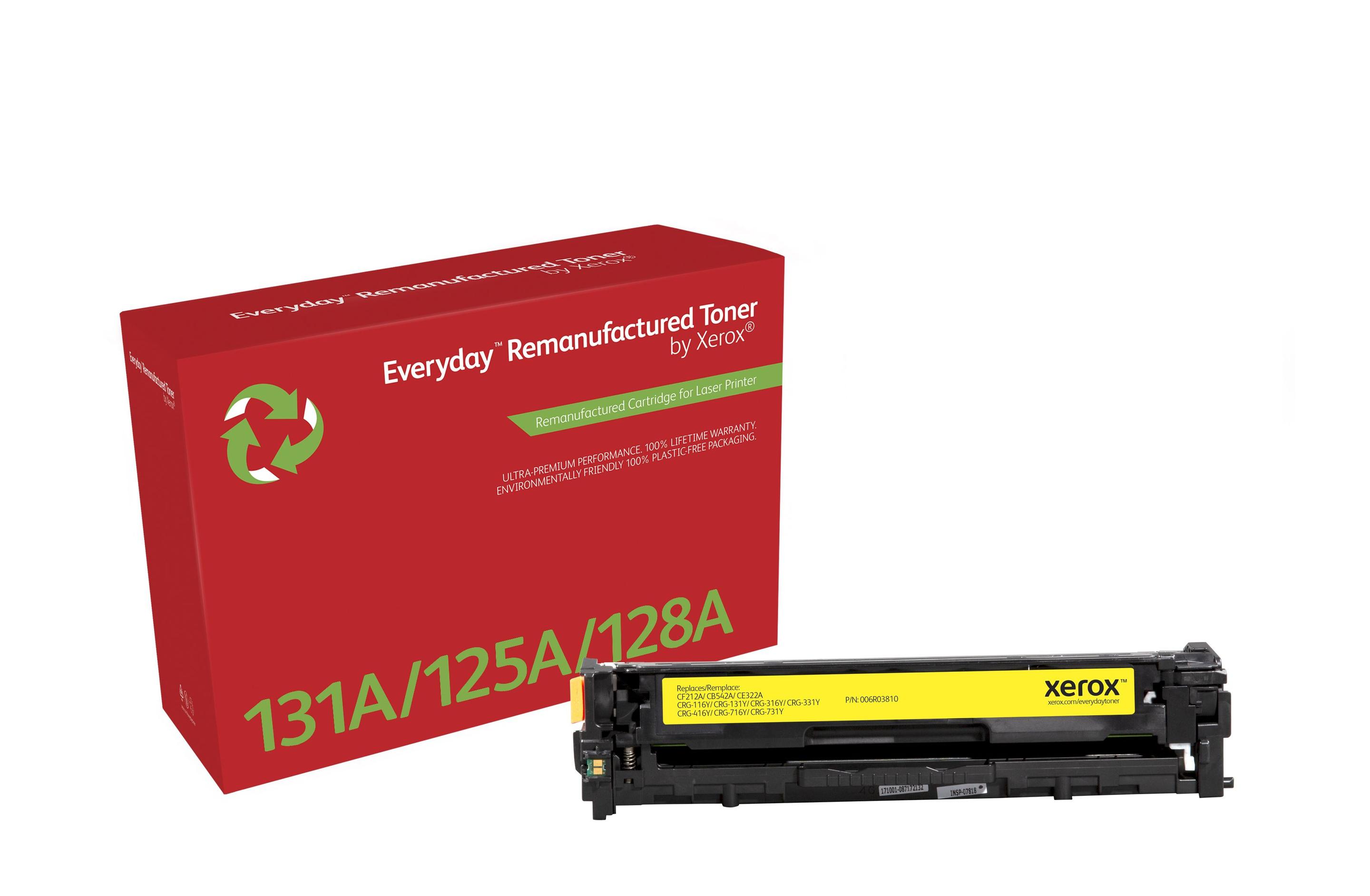 Toner Remanufacturado XEROX Everyday 006R03810 (1800 páginas - Amarelo)