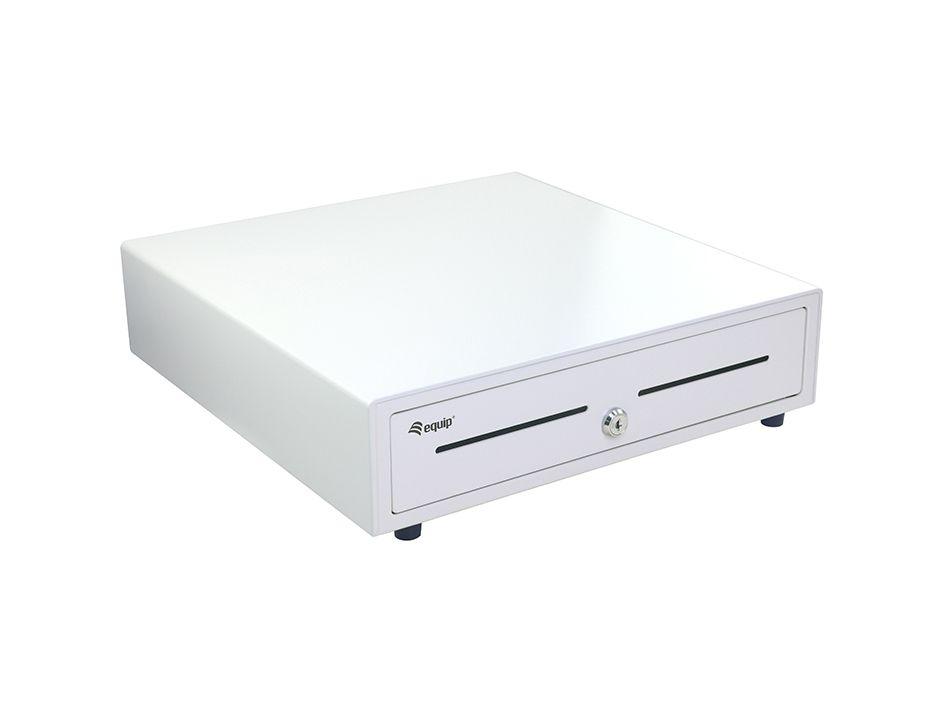 Gaveta de Dinheiro EQUIP 351011 (12V - RJ11 - 4 Notas/8 Moedas - Branco) — miniatura 3