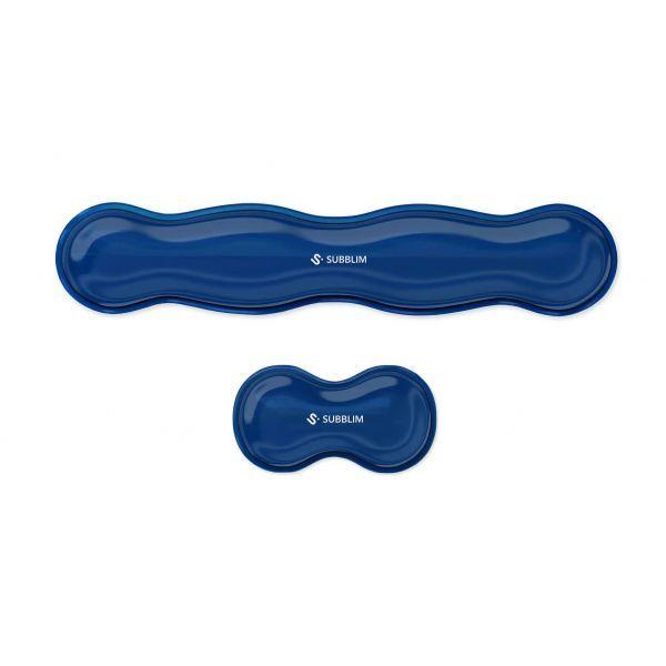Pack de 2 Apoios de Pulso SUBBLIM Ergo Crystal Flex (Azul Escuro) — miniatura 2
