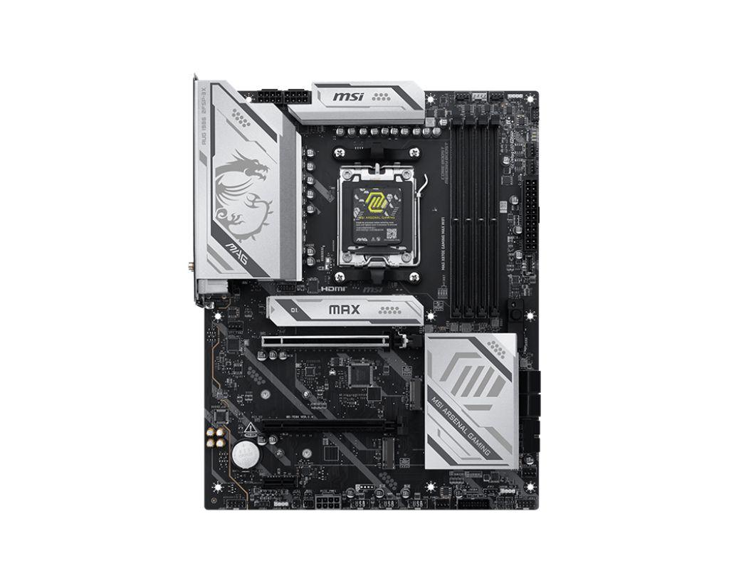 Motherboard MSI MAG X870E GAMING MAX WIFI (AM5 - ATX - Duplo canal - Preto), miniatura 2